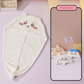 Chiikawa x Miniso | 3D Cartoon Antibacterial Hair Turban
